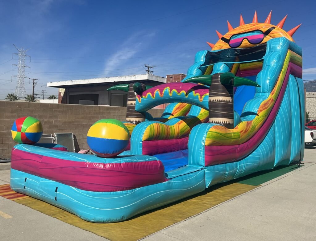 19′ Beach Party Water Slide W141