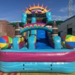 19′ Beach Party Water Slide W141