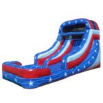 14′ Lil Patriot Water Slide W142