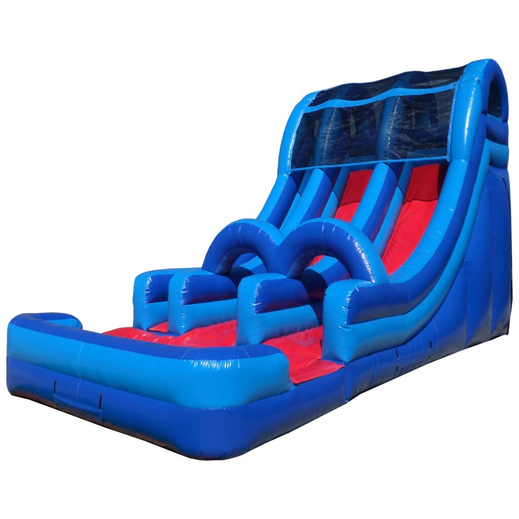 18′ Dual Lane Wet & Dry Slide W146