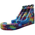 Paint Splatter Water Slide W153