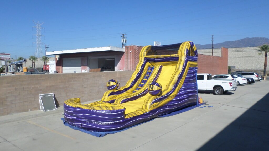 14′ Inflatable Water Slide W117