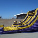 14′ Inflatable Water Slide W117