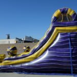 14′ Inflatable Water Slide W117