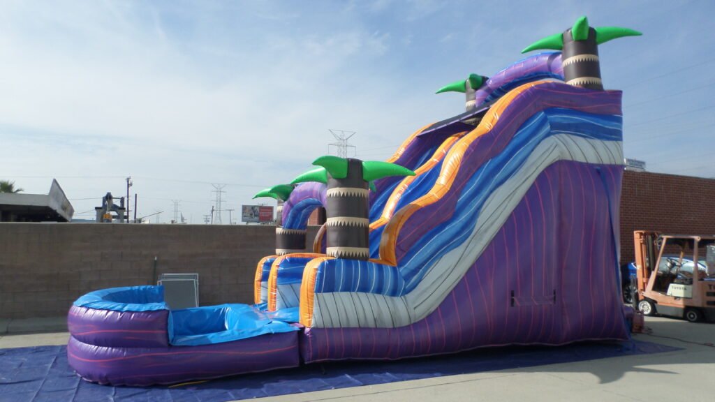 18′ Tropical Water Slide W119