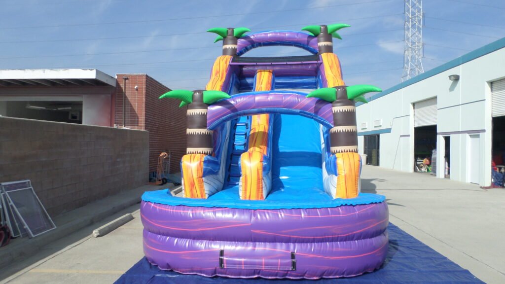18′ Tropical Water Slide W119