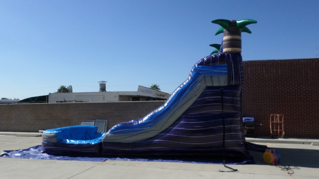 15′ Tropical Marble Water Slide W126