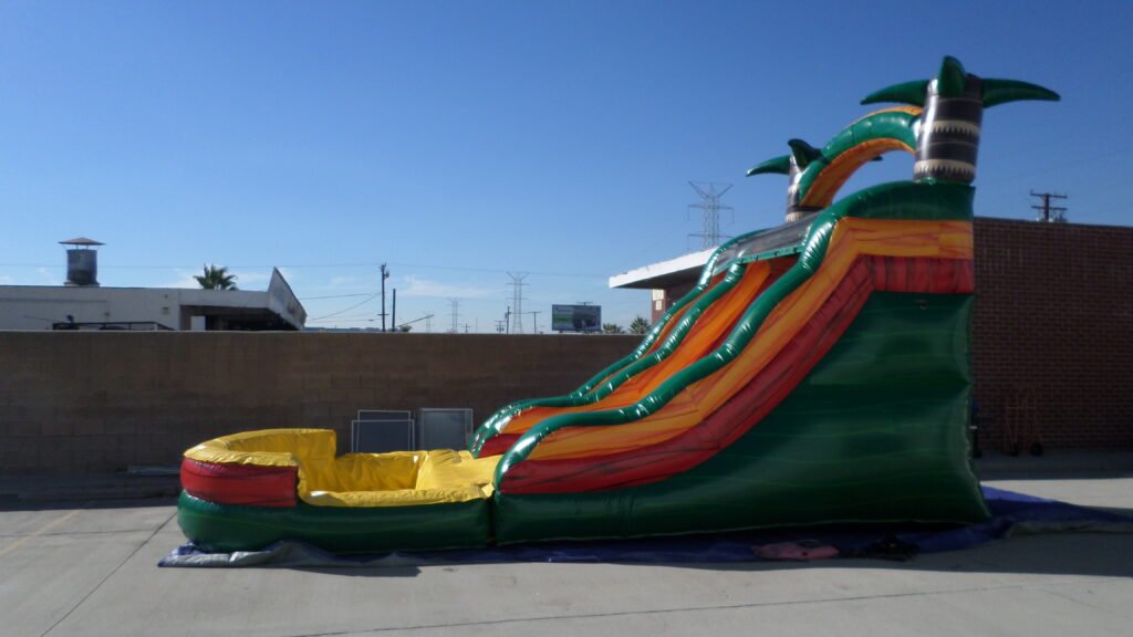 15′ Tropical Marble Water Slide W125