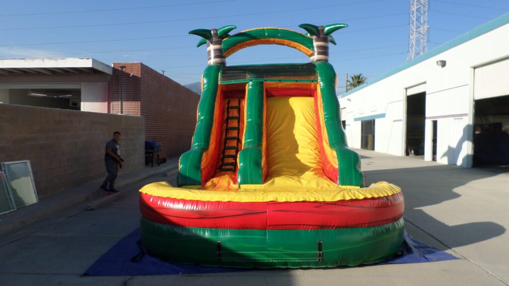 15′ Tropical Marble Water Slide W125
