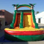 15′ Tropical Marble Water Slide W125