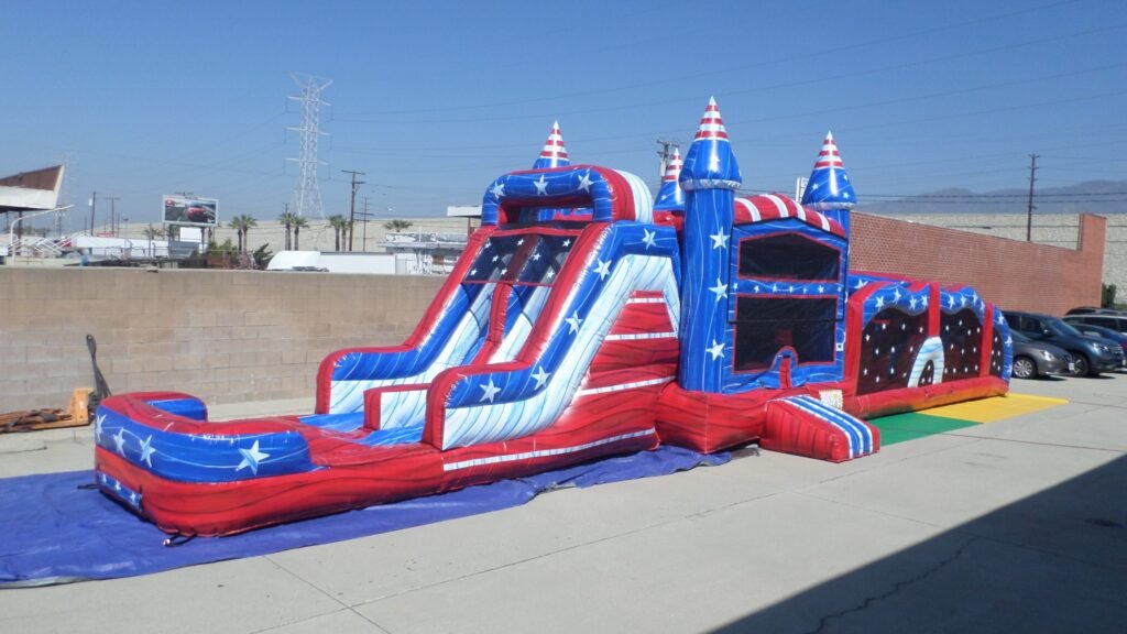 All American Dual Lane Combo Obstacle Wet & Dry I098