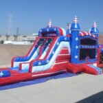 All American Dual Lane Combo Obstacle Wet & Dry I098