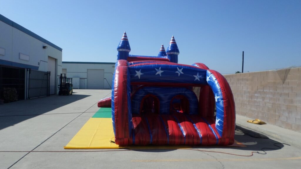 All American Dual Lane Combo Obstacle Wet & Dry I098