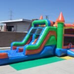 Dual Lane Multicolor Fun House Combo Wet & Dry C162