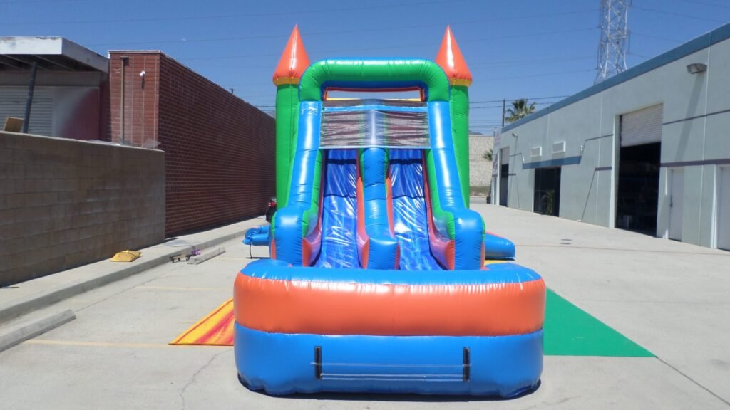Dual Lane Multicolor Fun House Combo Wet & Dry C162