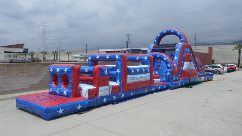 71′ All American Wet & Dry Obstacle Course I099