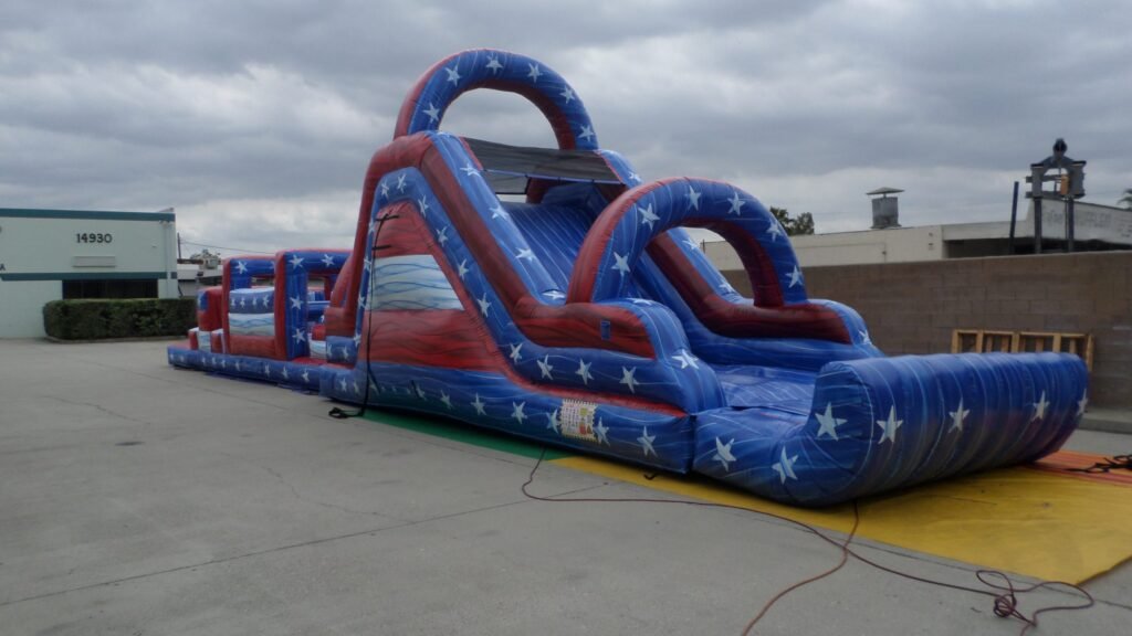 71′ All American Wet & Dry Obstacle Course I099