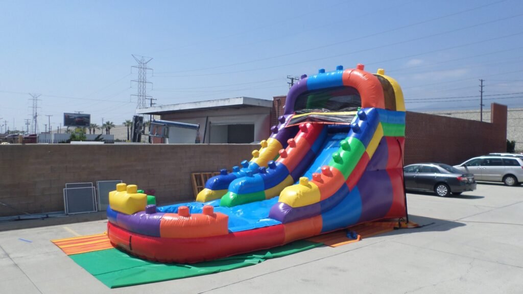 14′ Block Party Water Slide W134