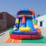 14′ Block Party Water Slide W134