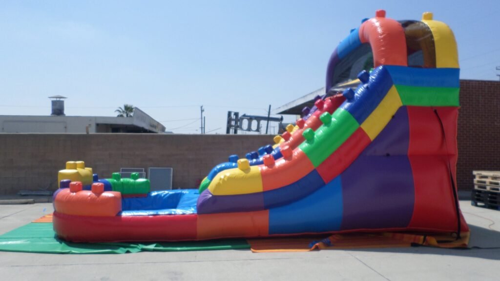 14′ Block Party Water Slide W134