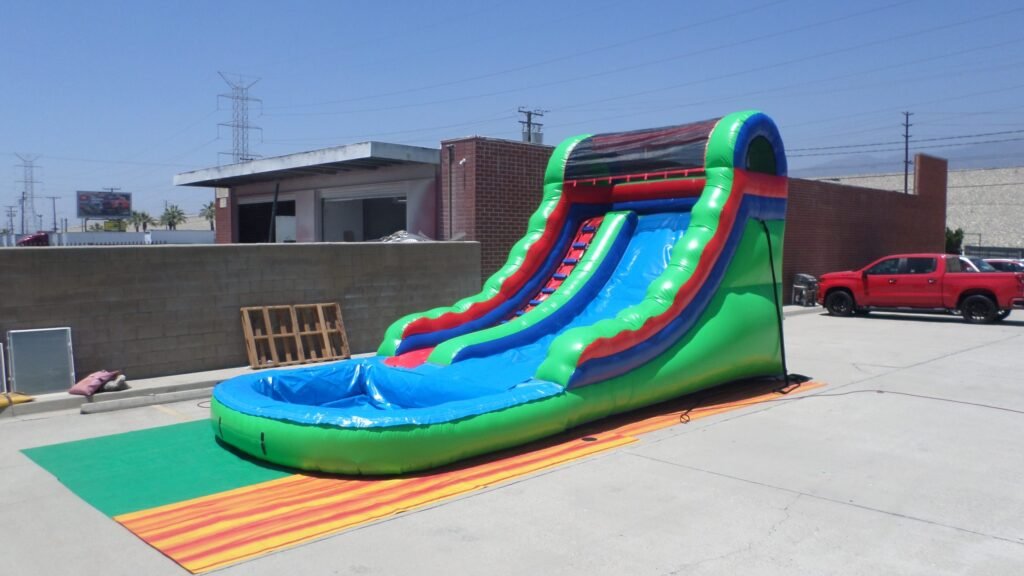 Inflatable 14 Foot Front Load Water Slide W116