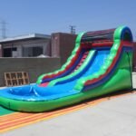 Inflatable 14 Foot Front Load Water Slide W116