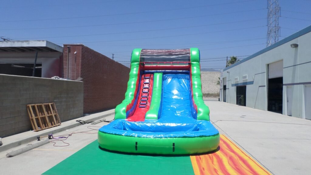 Inflatable 14 Foot Front Load Water Slide W116