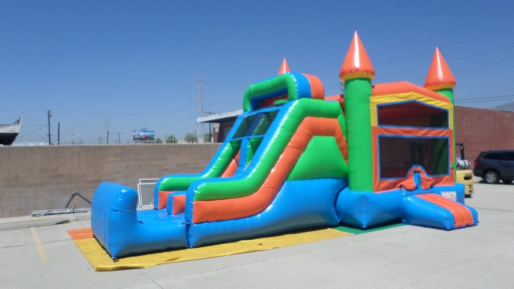 Dual Lane Multicolor Fun House Combo Wet & Dry C162