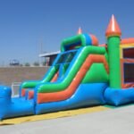 Dual Lane Multicolor Fun House Combo Wet & Dry C162