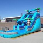 18′ Marble Tropical Water Slide W138