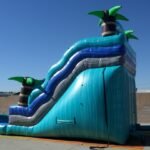 18′ Marble Tropical Water Slide W138