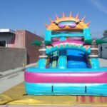 15′ South Beach Paradise Water Slide W140