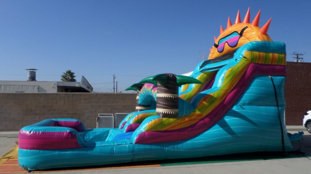 15′ South Beach Paradise Water Slide W140