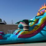 15′ South Beach Paradise Water Slide W140