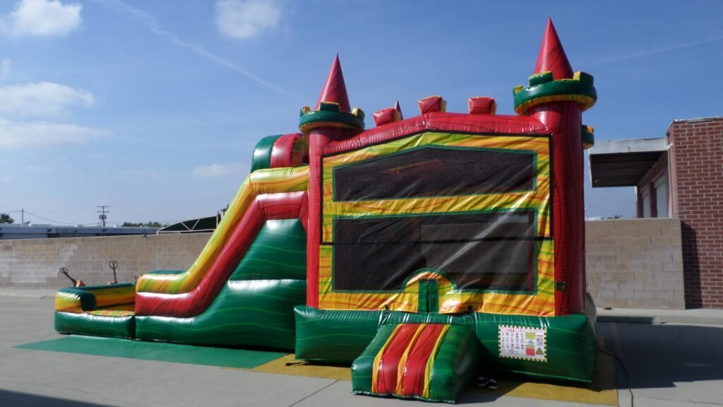 Dual Lane Wet & Dry Marble Castle Combo C181
