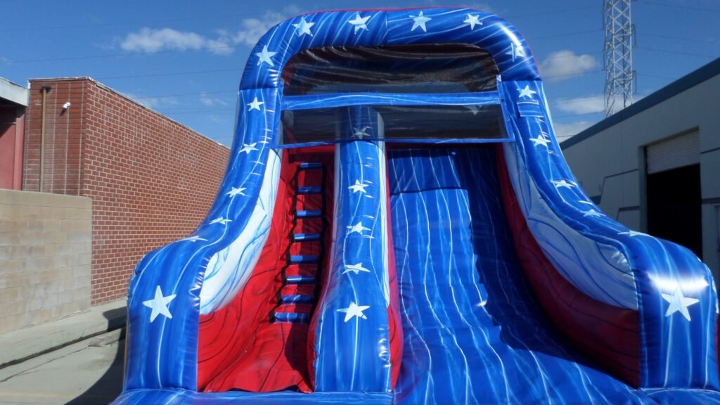 14′ Lil Patriot Water Slide W142