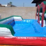 15′ Dual Lane Double Loader Water Slide W145