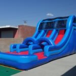 18′ Dual Lane Wet & Dry Slide W146