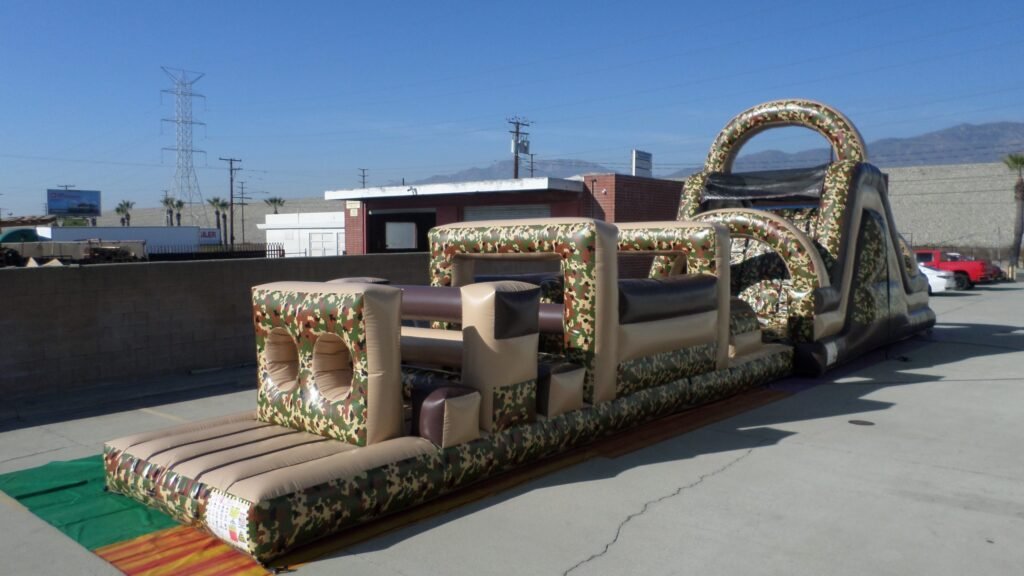 63′ Camo Obstacle Course I114