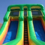 20′ Dual Lane Tropical Slide S041