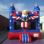 American Eagle Bounce House J176