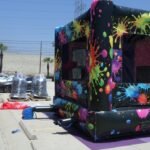 Paint Splatter Bounce House J178