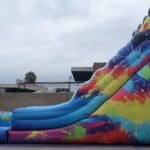 Paint Splatter Water Slide W153