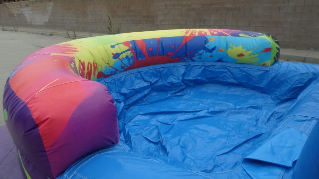 Paint Splatter Water Slide W153