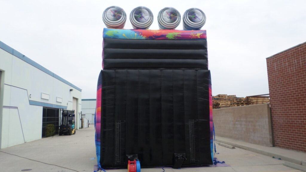 Paint Splatter Water Slide W153