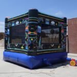 Neon Gamer Bounce House J177