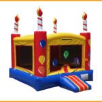 Birthday Cake Inflatable Jumper J123