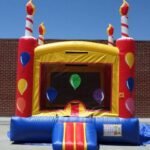 Birthday Cake Inflatable Jumper J123