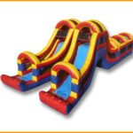 Double Slide Obstacle Course I036