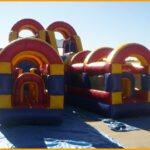 Double Slide Obstacle Course I036